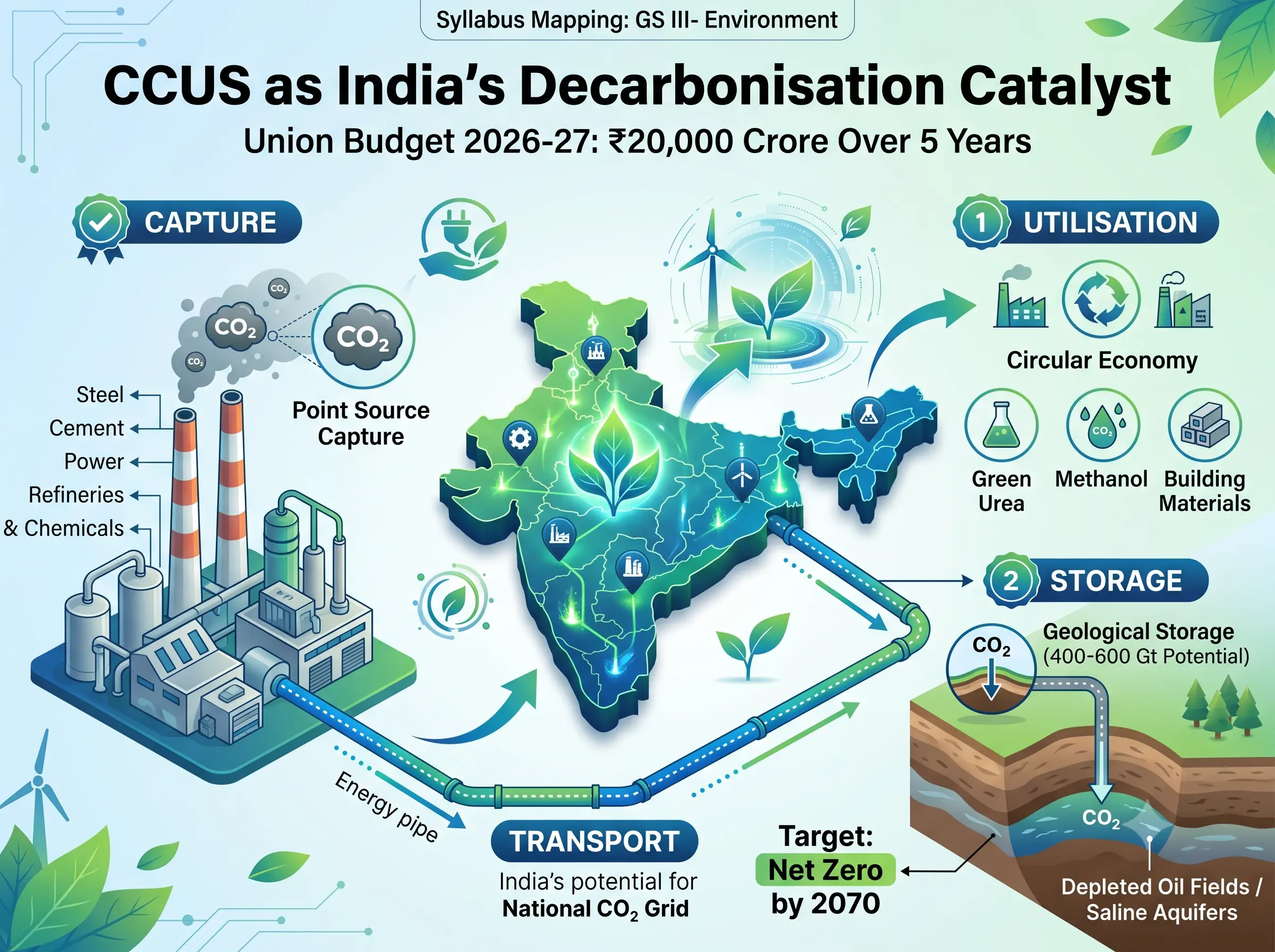 CCUS as India’s Decarbonisation Catalyst