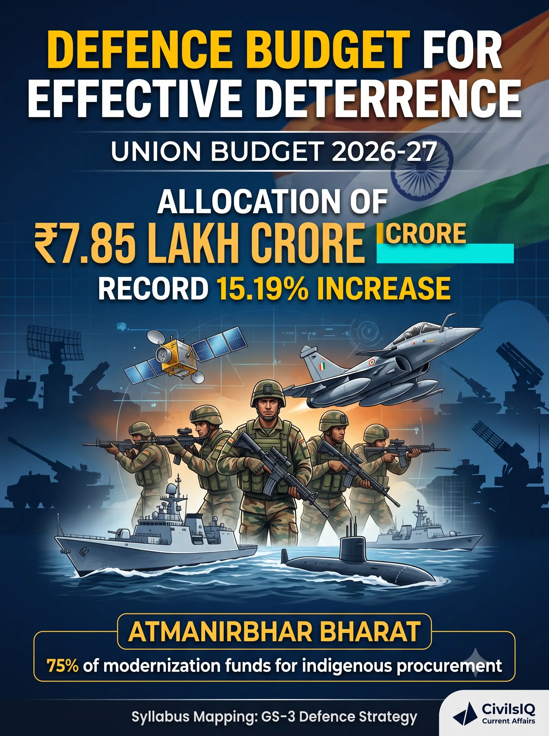 Defence Budget for Effective Deterrence