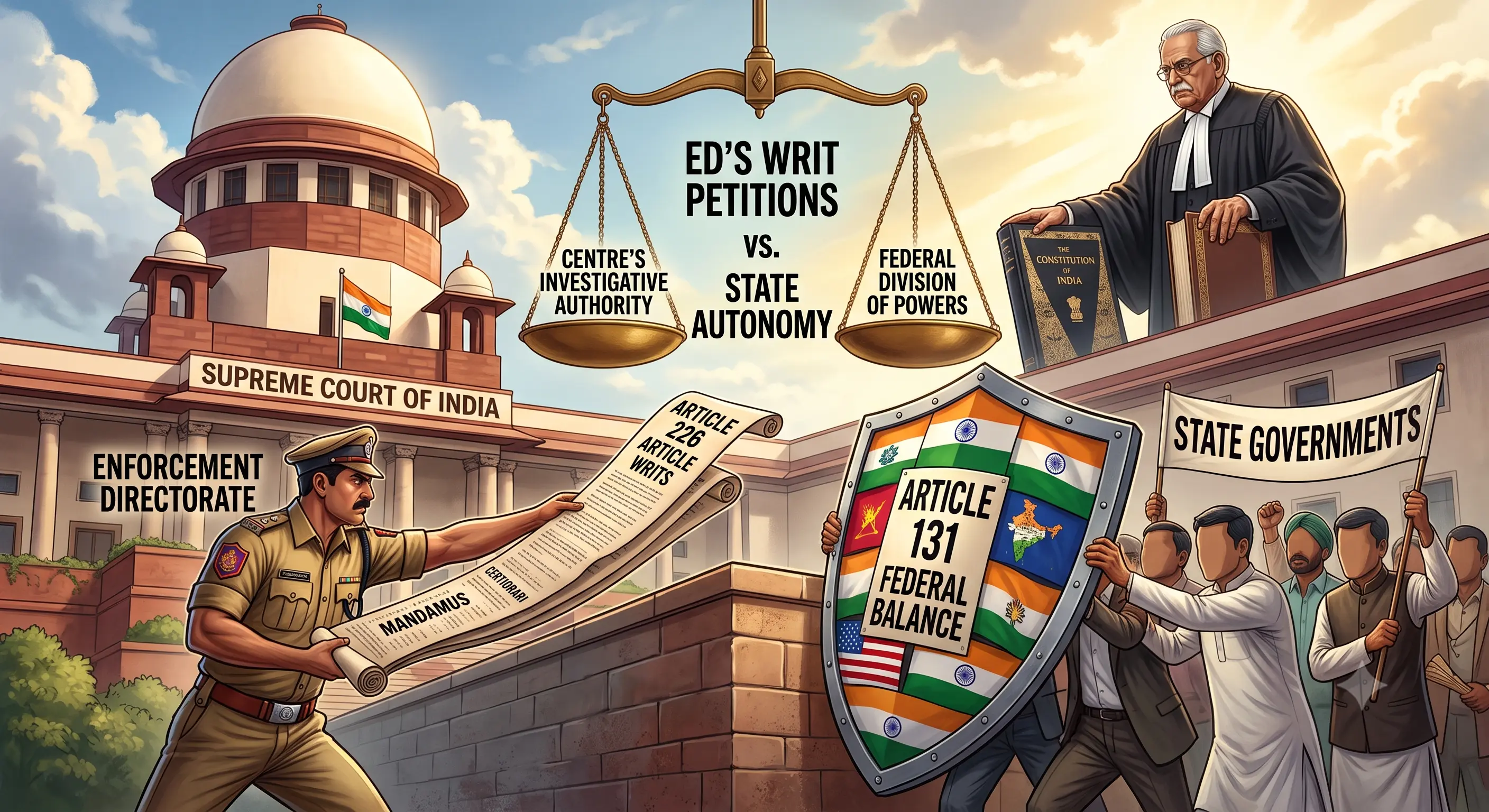 ED and Writ Petitions: Constitutional Status and Federal Dynamics