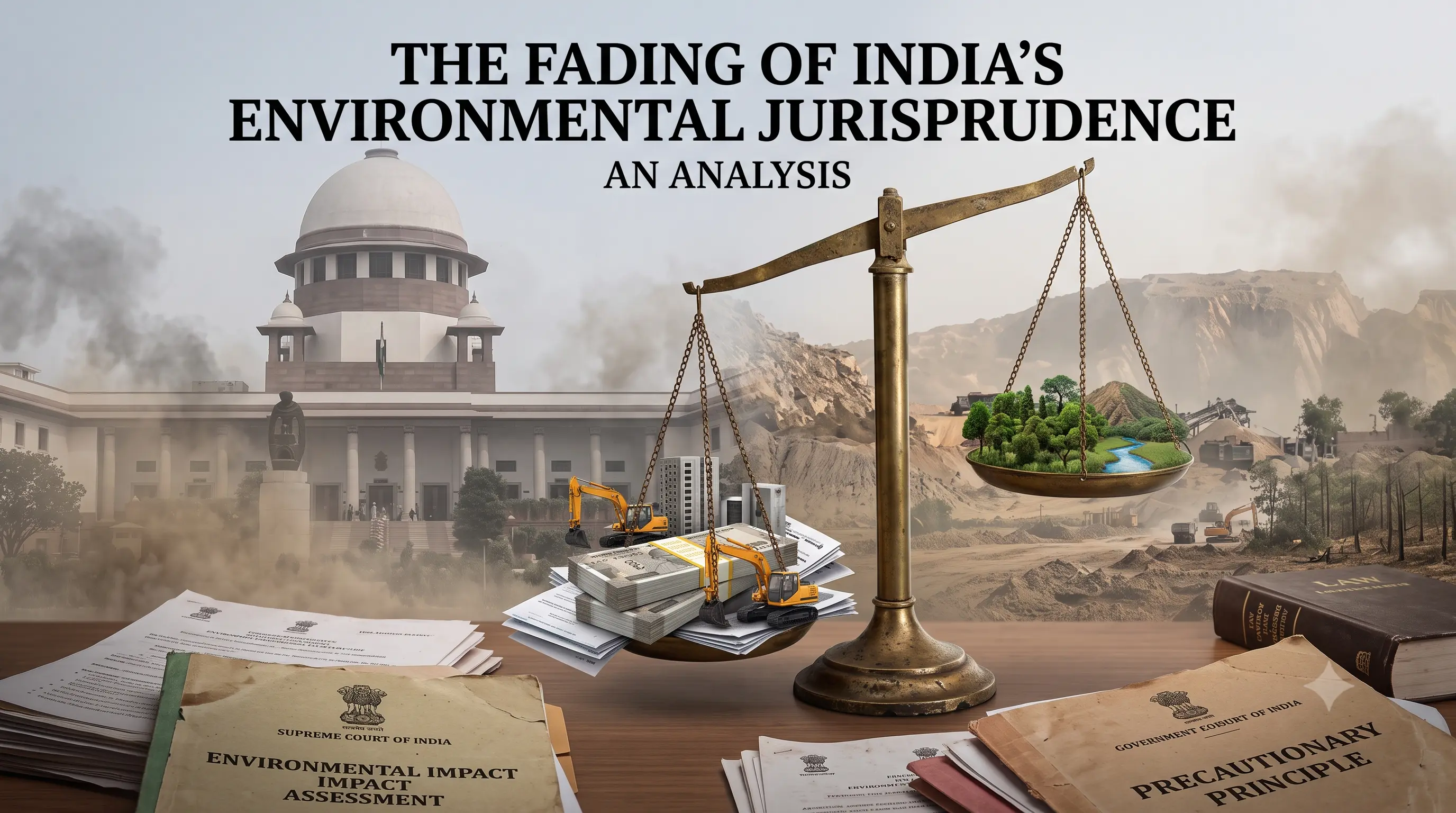 The Fading of India’s Environmental Jurisprudence: An Analysis