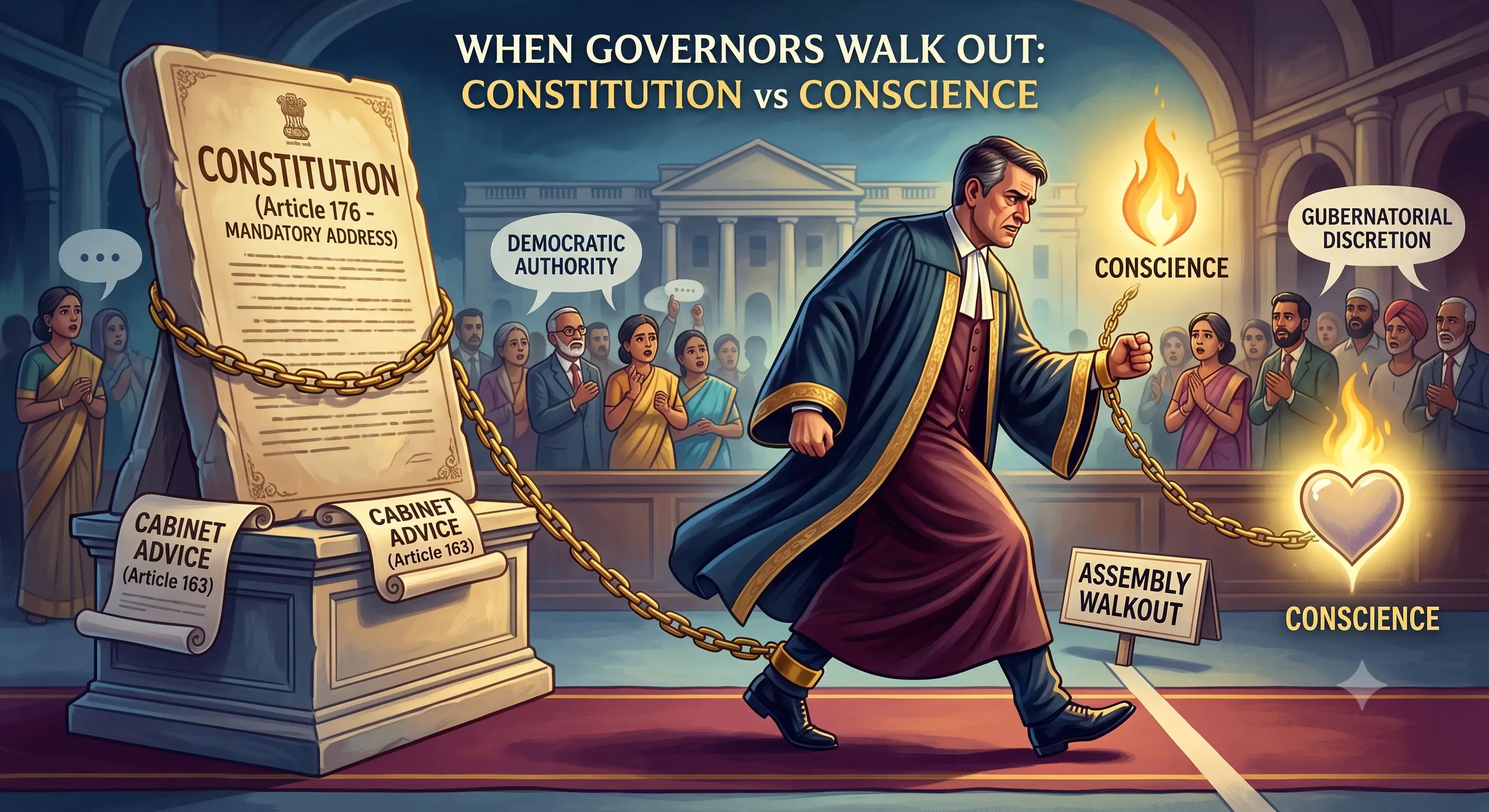 When Governors Walk Out: Constitution vs Conscience