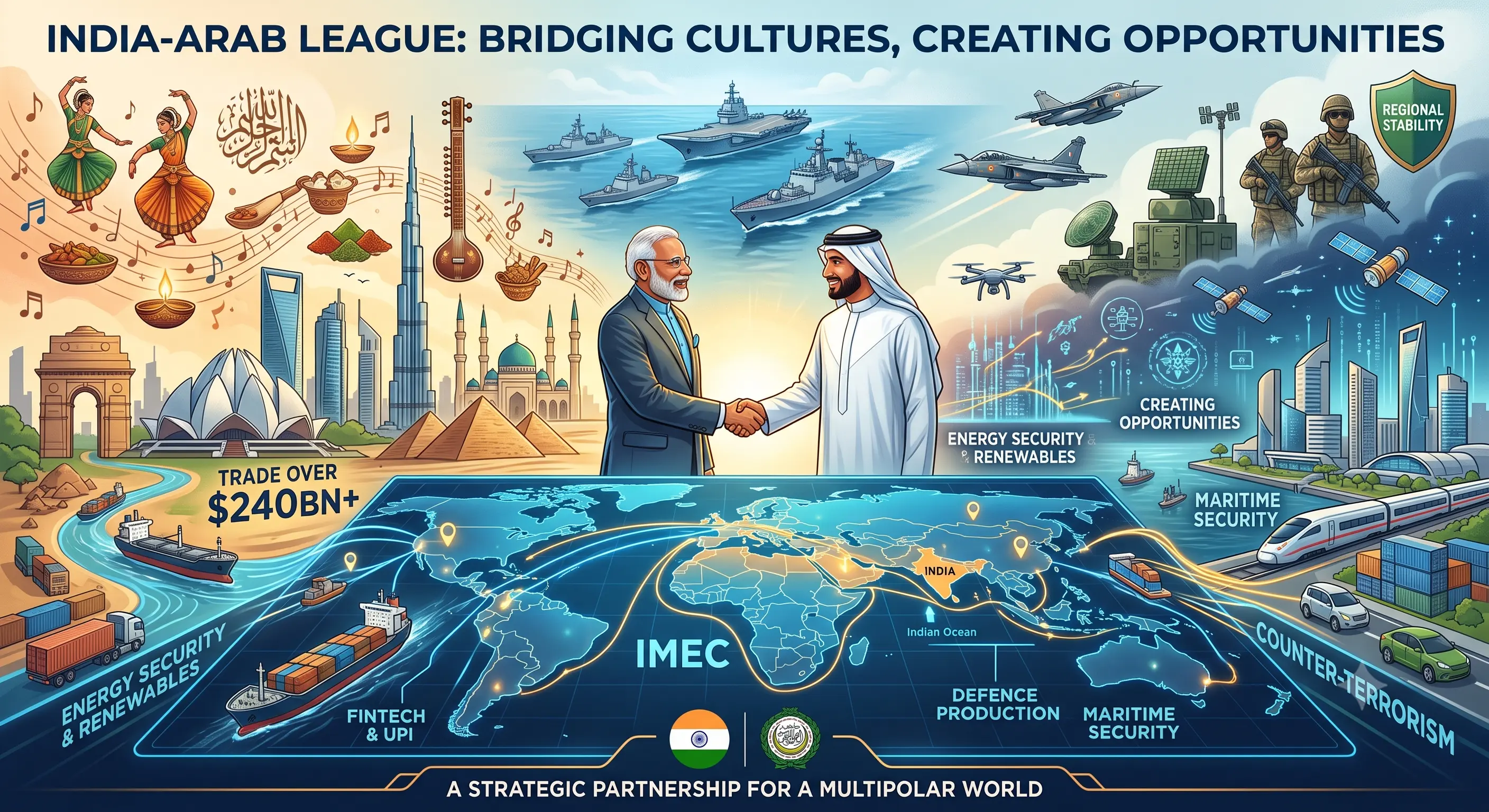 India-Arab League: Bridging Cultures, Creating Opportunities