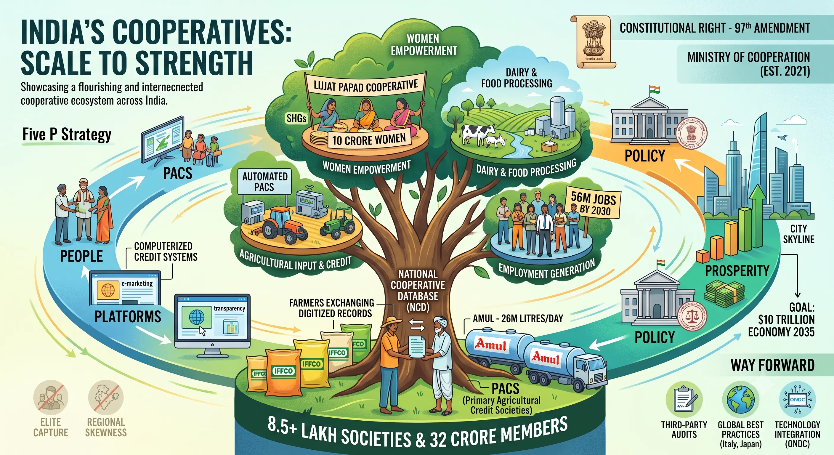 India’s Cooperatives: Scale to Strength