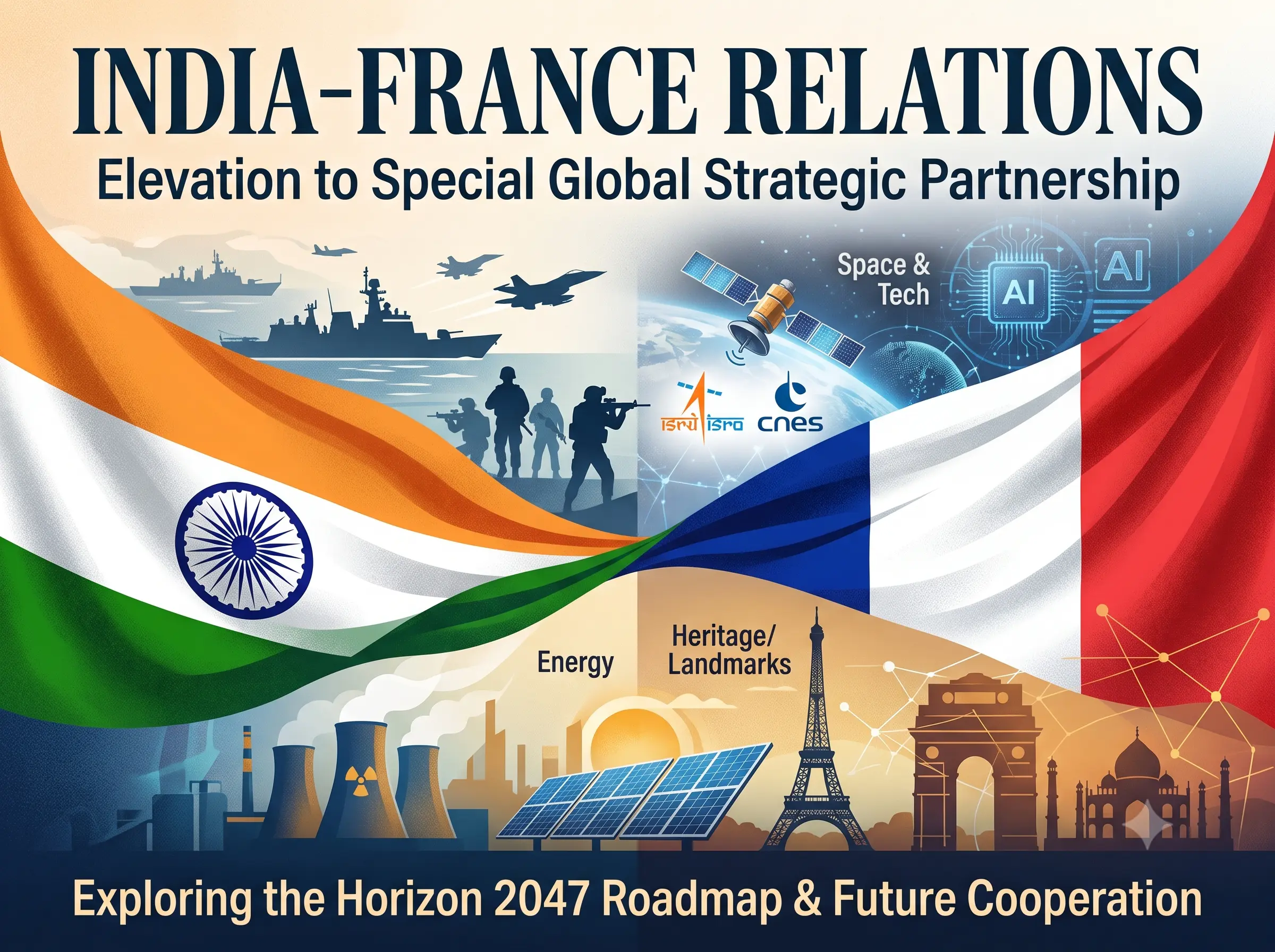 India-France Relations: Elevation to Special Global Strategic Partnership