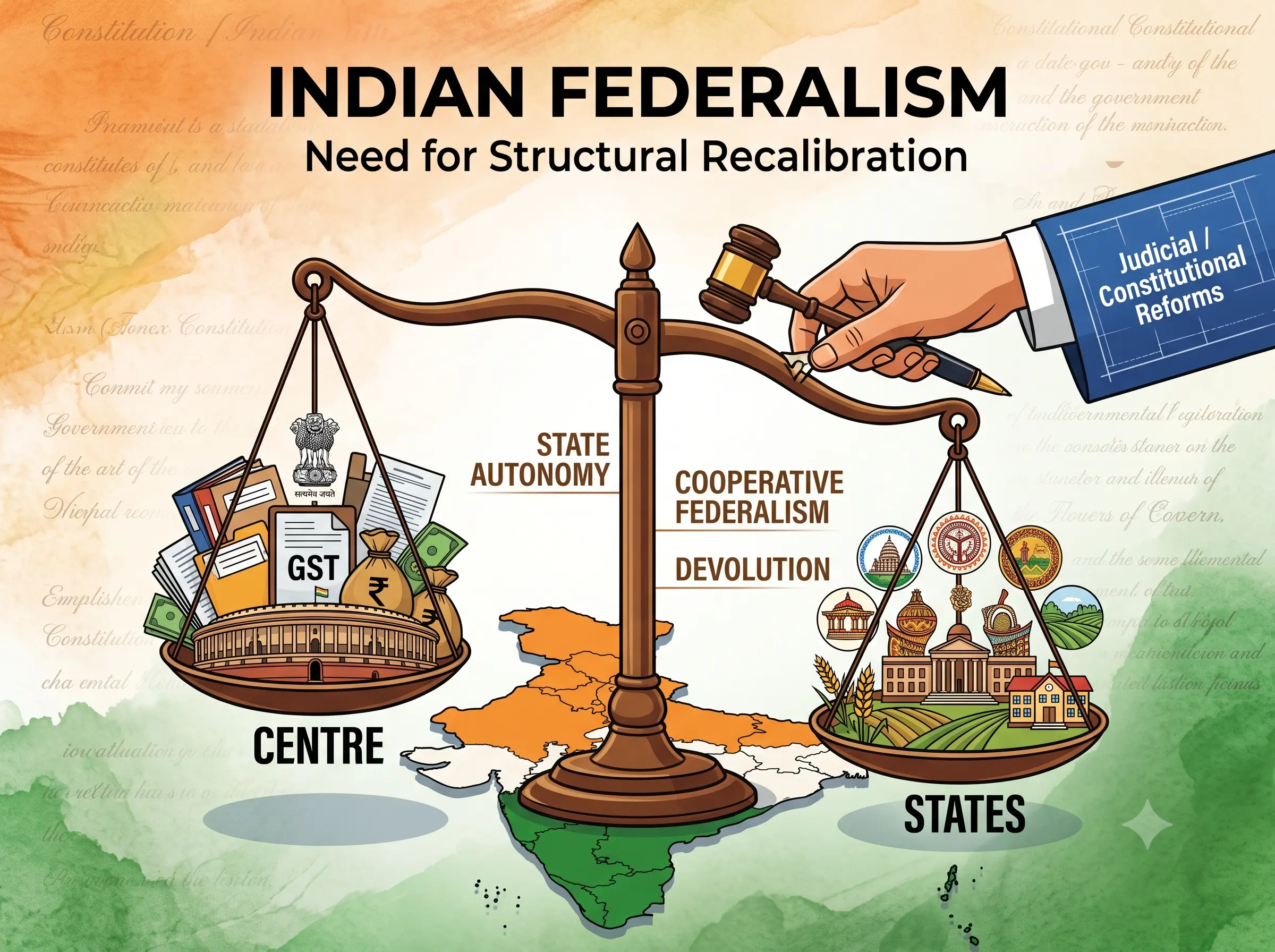 Indian Federalism: Need for Structural Recalibration