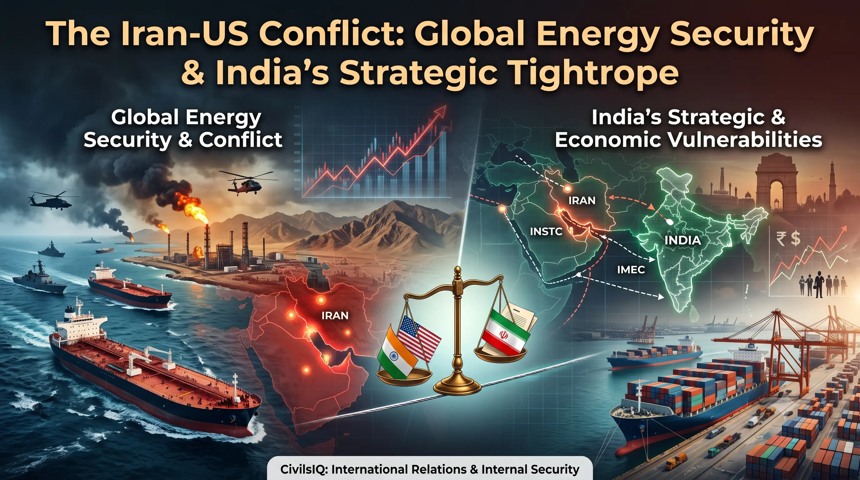 The Iran-US Conflict: Global Energy Security and India's Strategic Tightrope