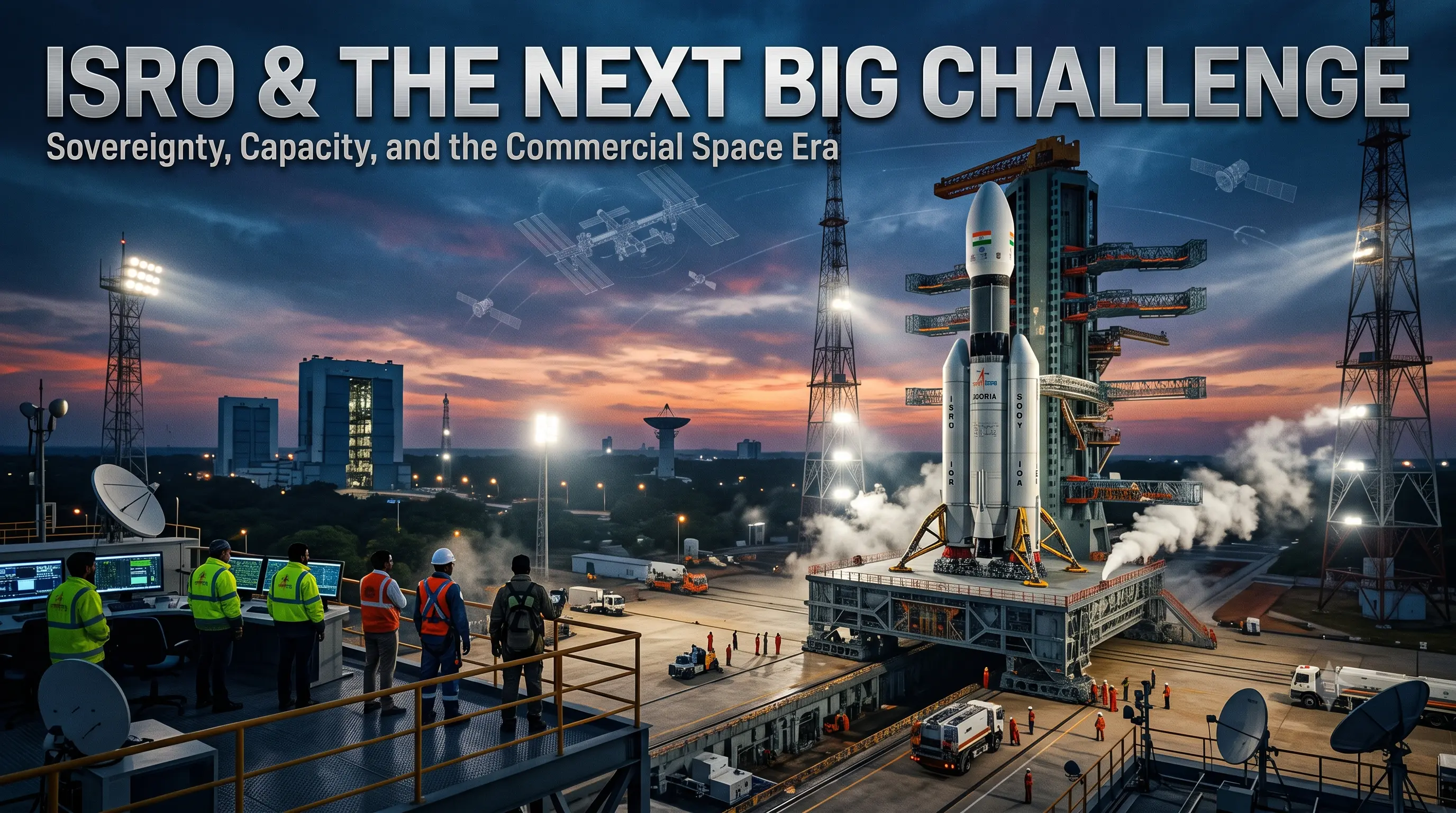 ISRO and the Next Big Challenge: Milestones, Constraints, and Commercialization