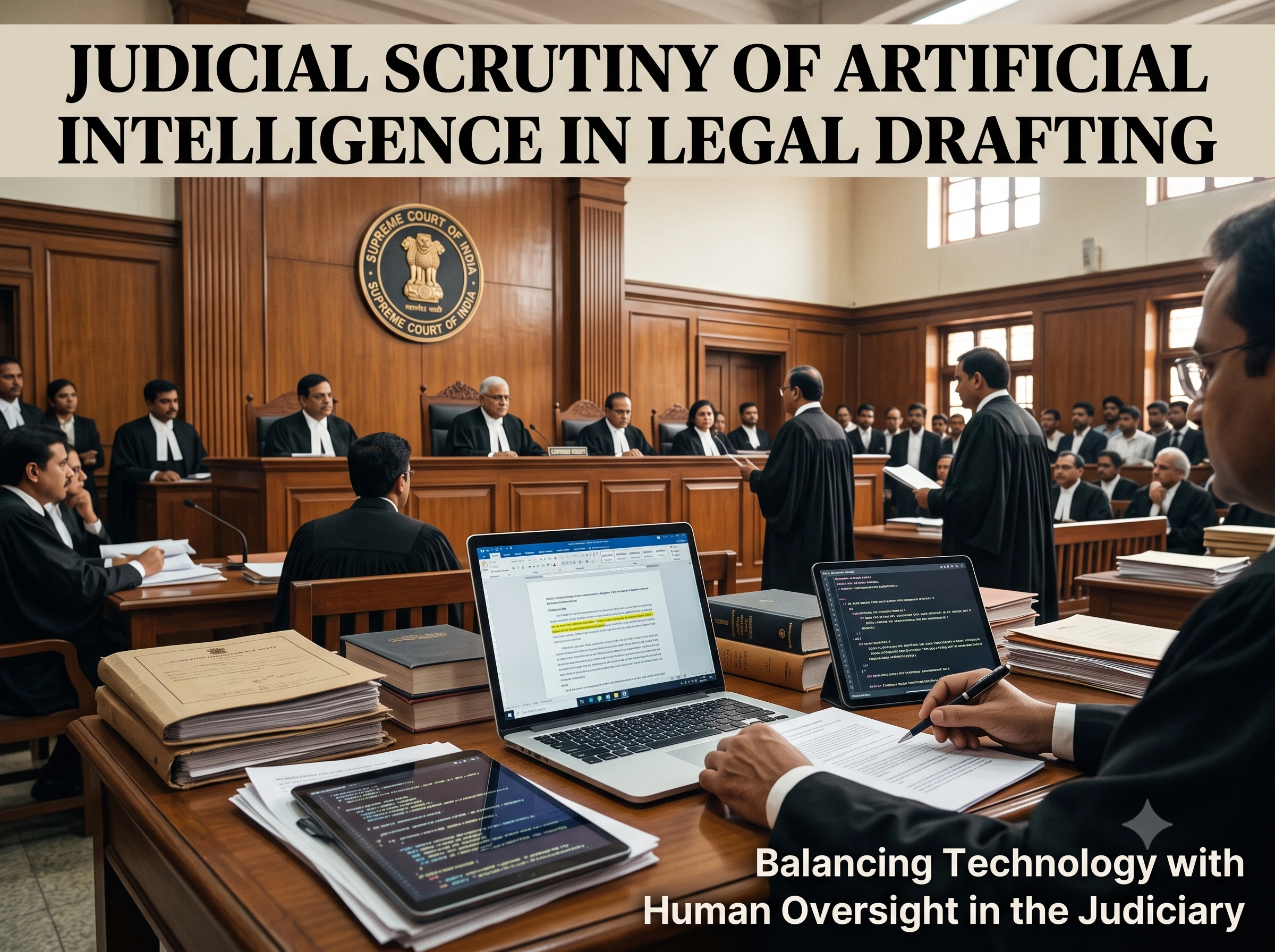 Judicial Scrutiny of Artificial Intelligence in Legal Drafting