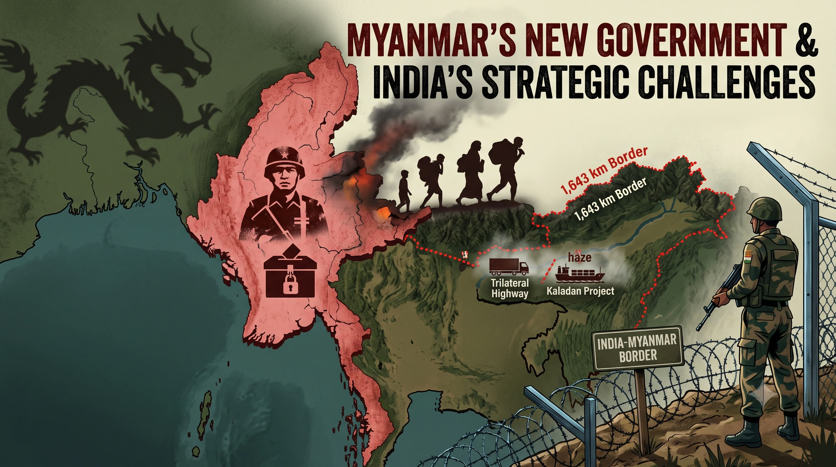 Myanmar’s New Government and India’s Strategic Challenges