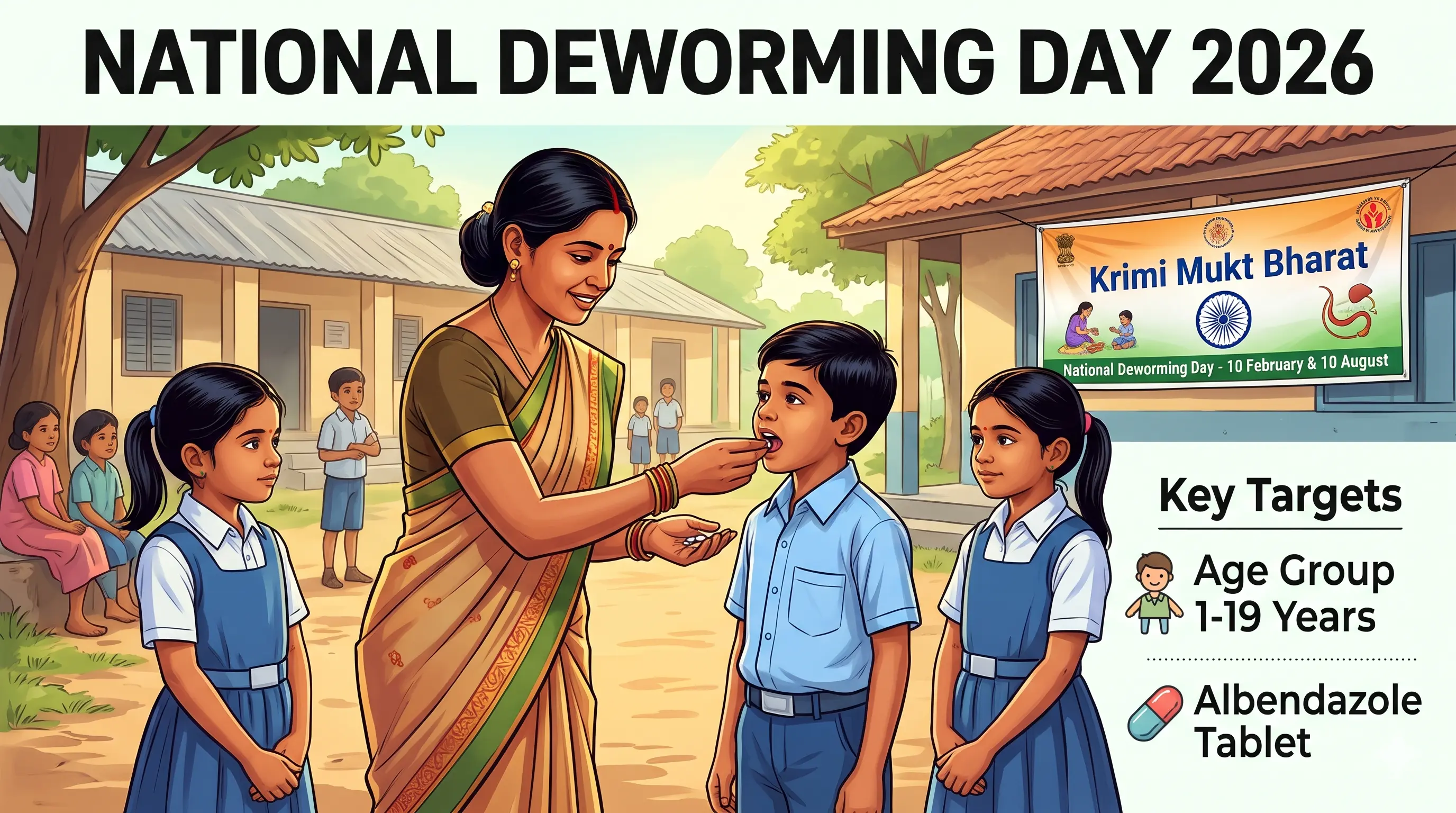National Deworming Day 2026: A Mass Preventive Health Initiative