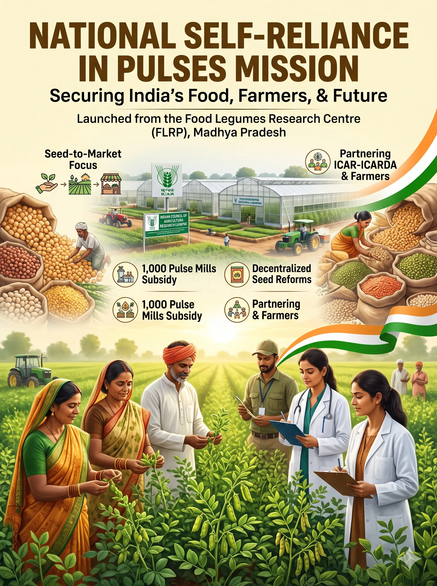 National Self-Reliance in Pulses Mission
