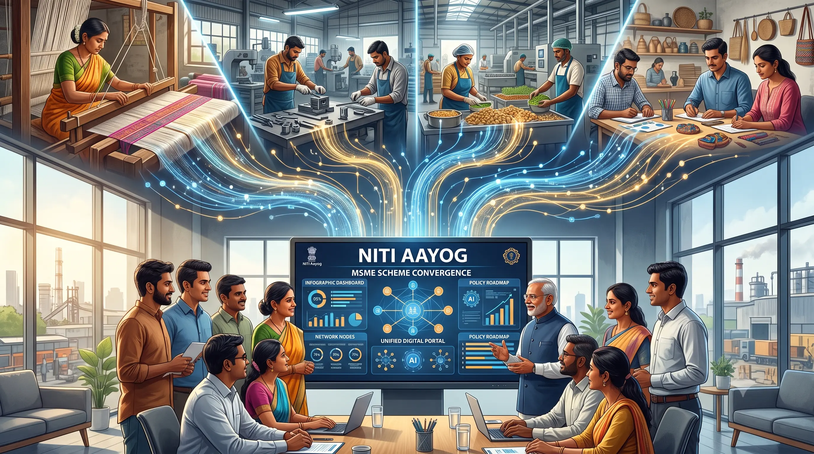 NITI Aayog Initiative on MSME Scheme Convergence