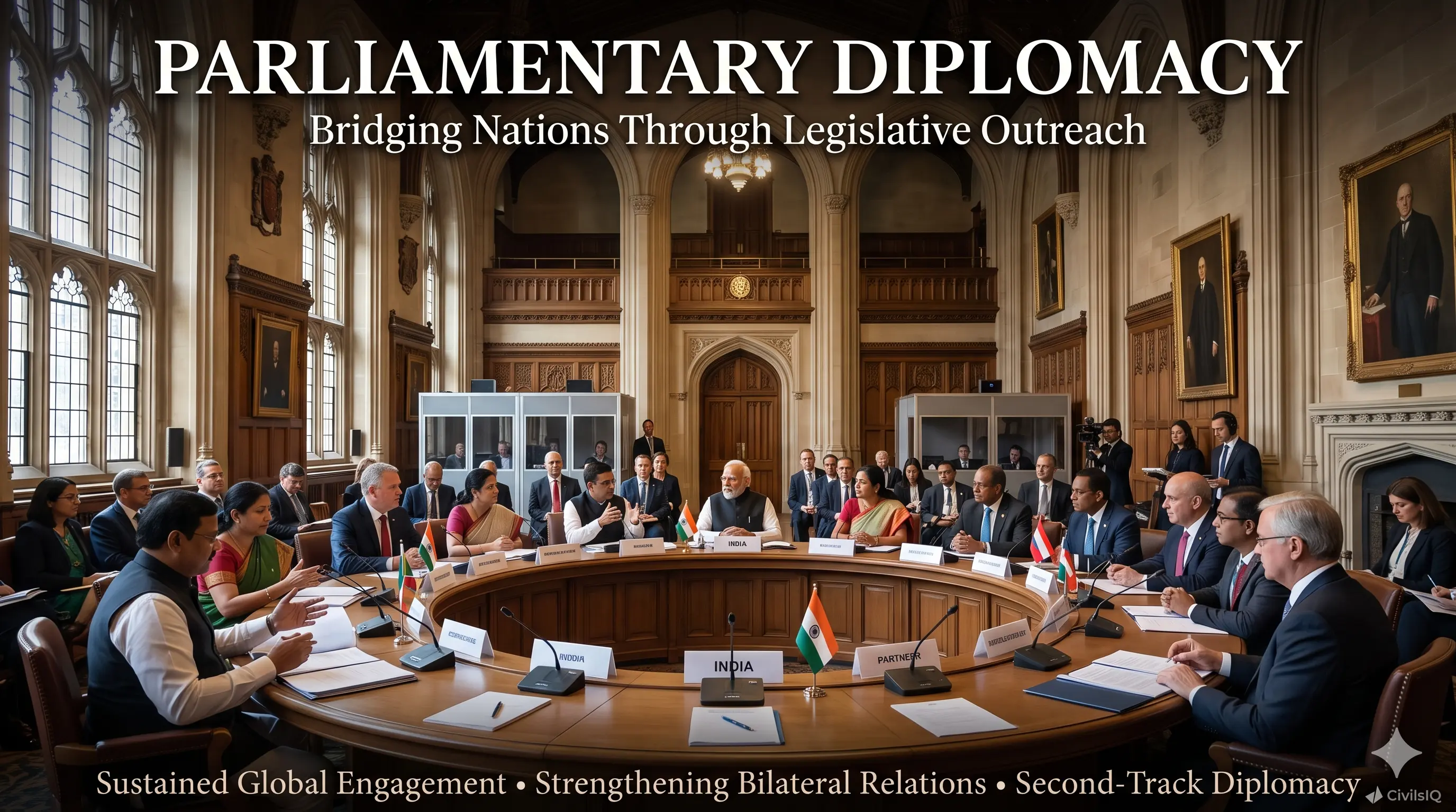 Parliamentary Diplomacy in India: Mechanisms, Roles, and Limitations