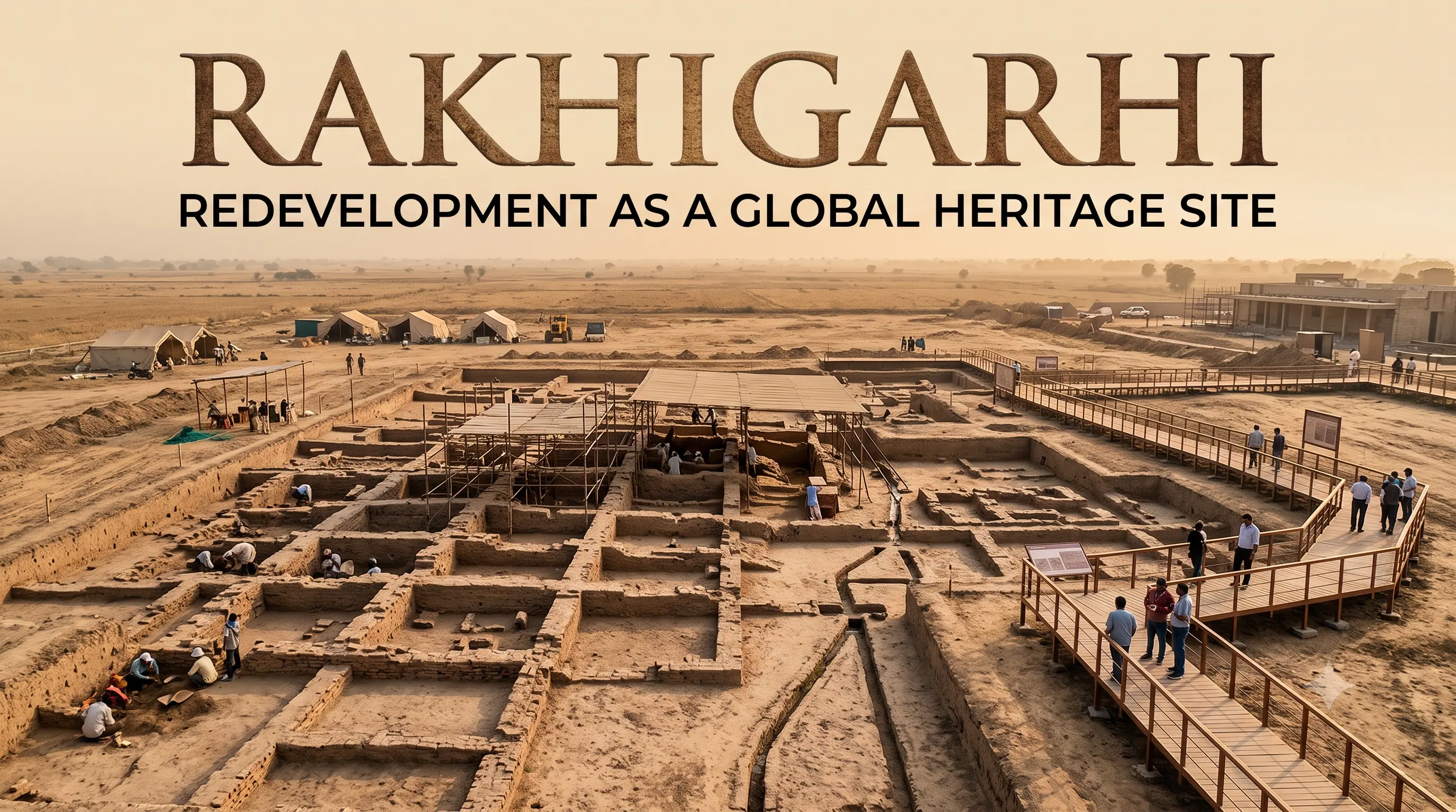 Rakhigarhi: Redevelopment as a Global Heritage Site