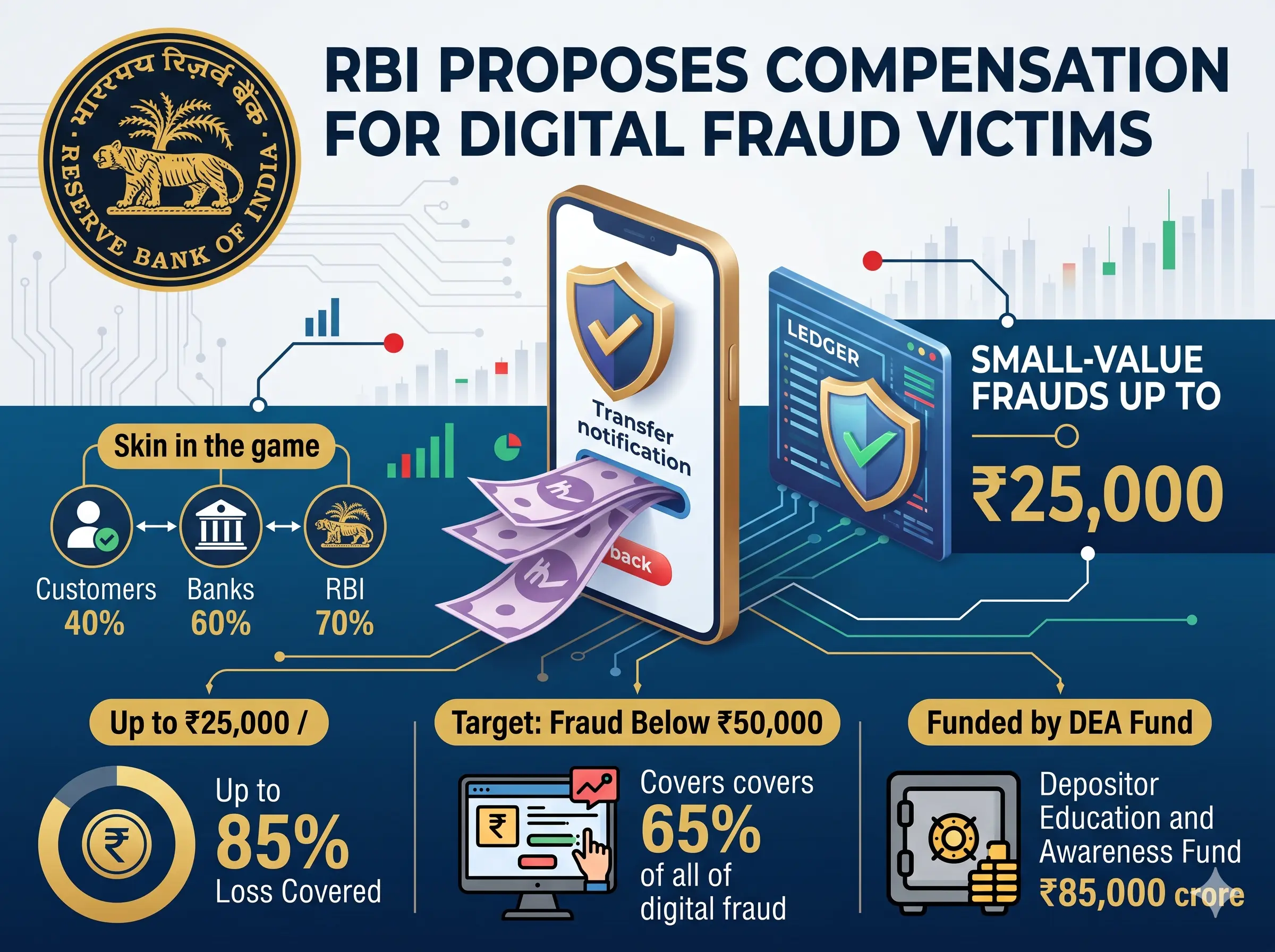 RBI Proposes Compensation for Digital Fraud Victims