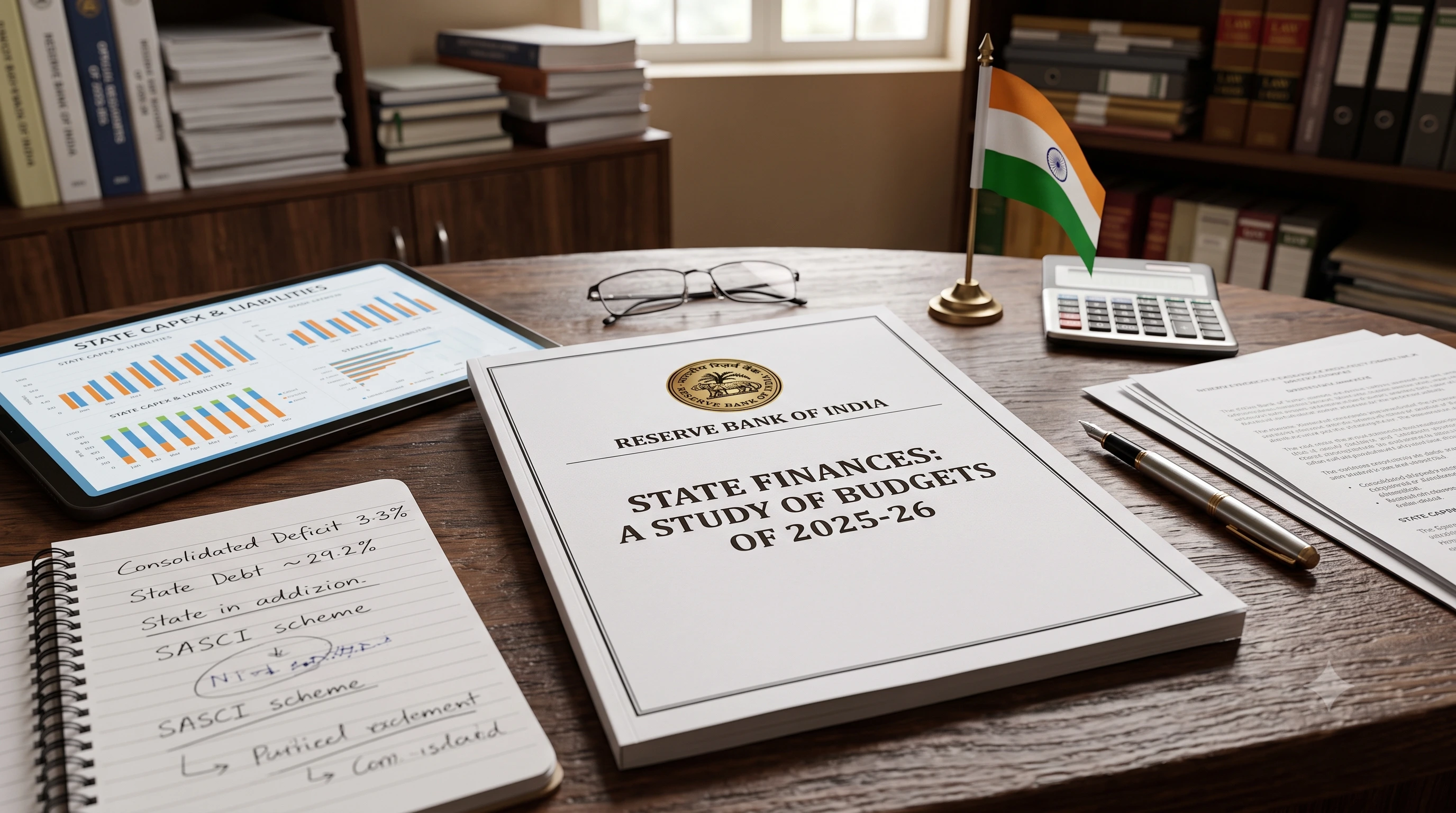 RBI Report on State Budgets and Fiscal Performances