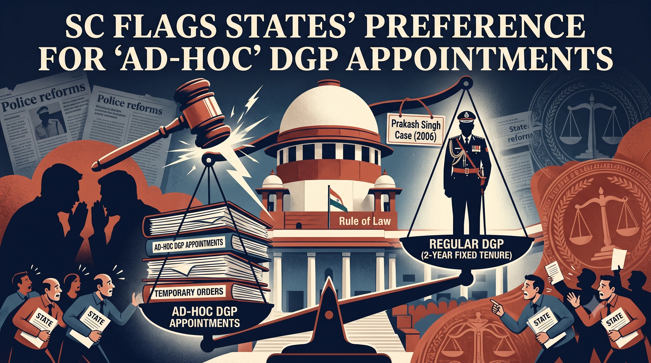 SC Flags States' Preference for 'Ad-hoc' DGP Appointments