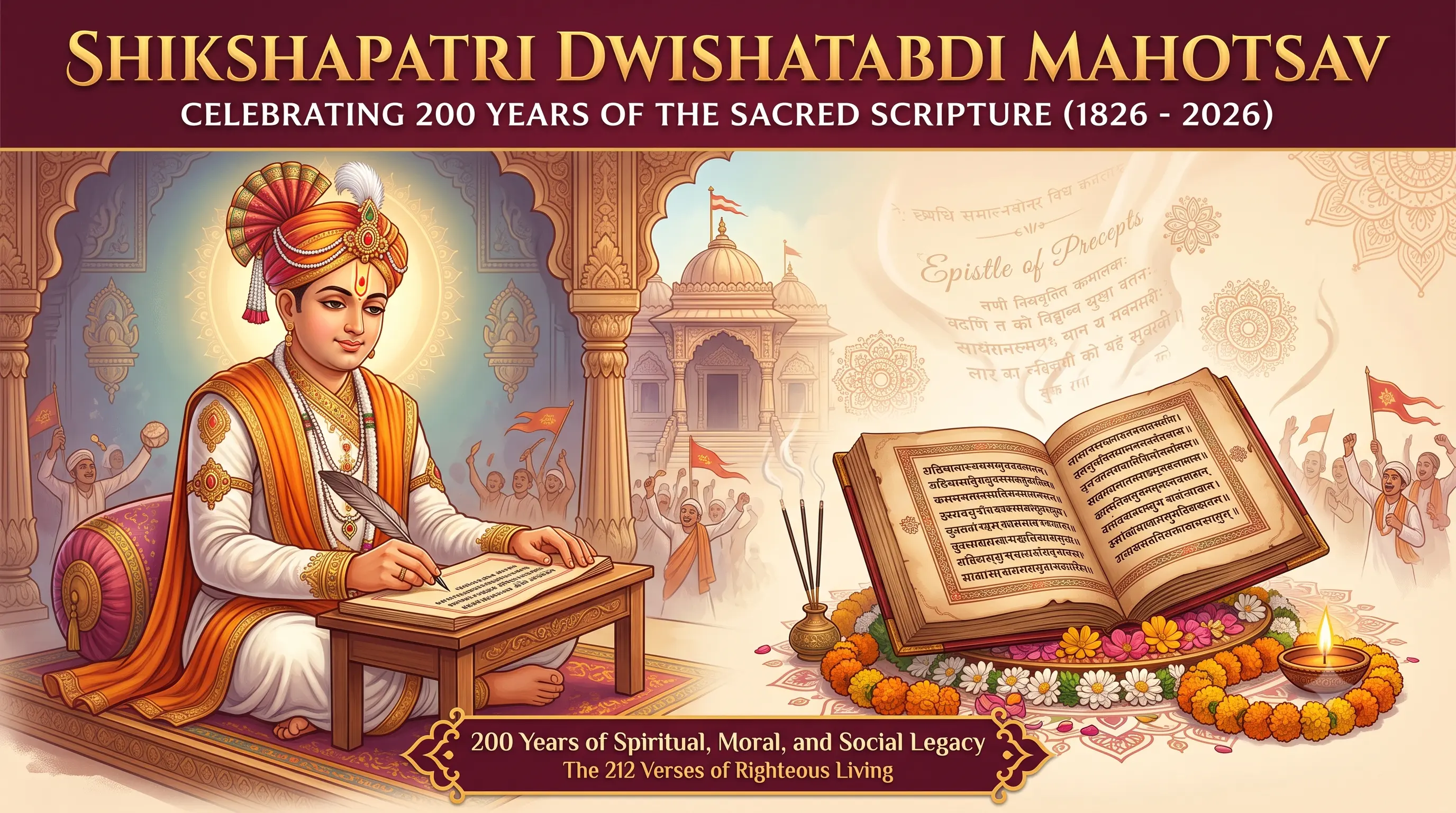 Shikshapatri Dwishatabdi: 200 Years of Bhagwan Swaminarayan's Legacy