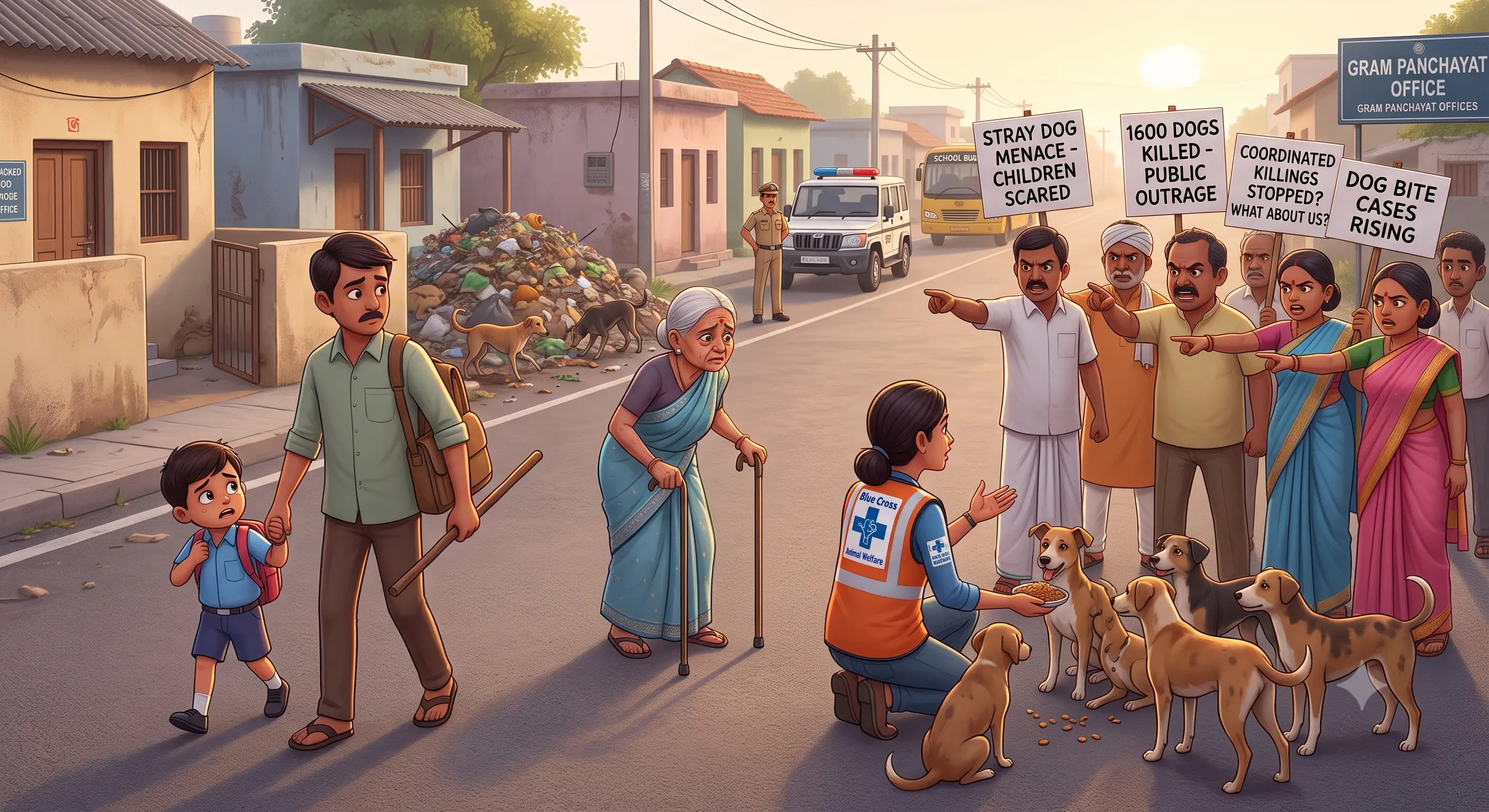 Stray Dog Issue in Telangana: Public Safety vs. Animal Rights
