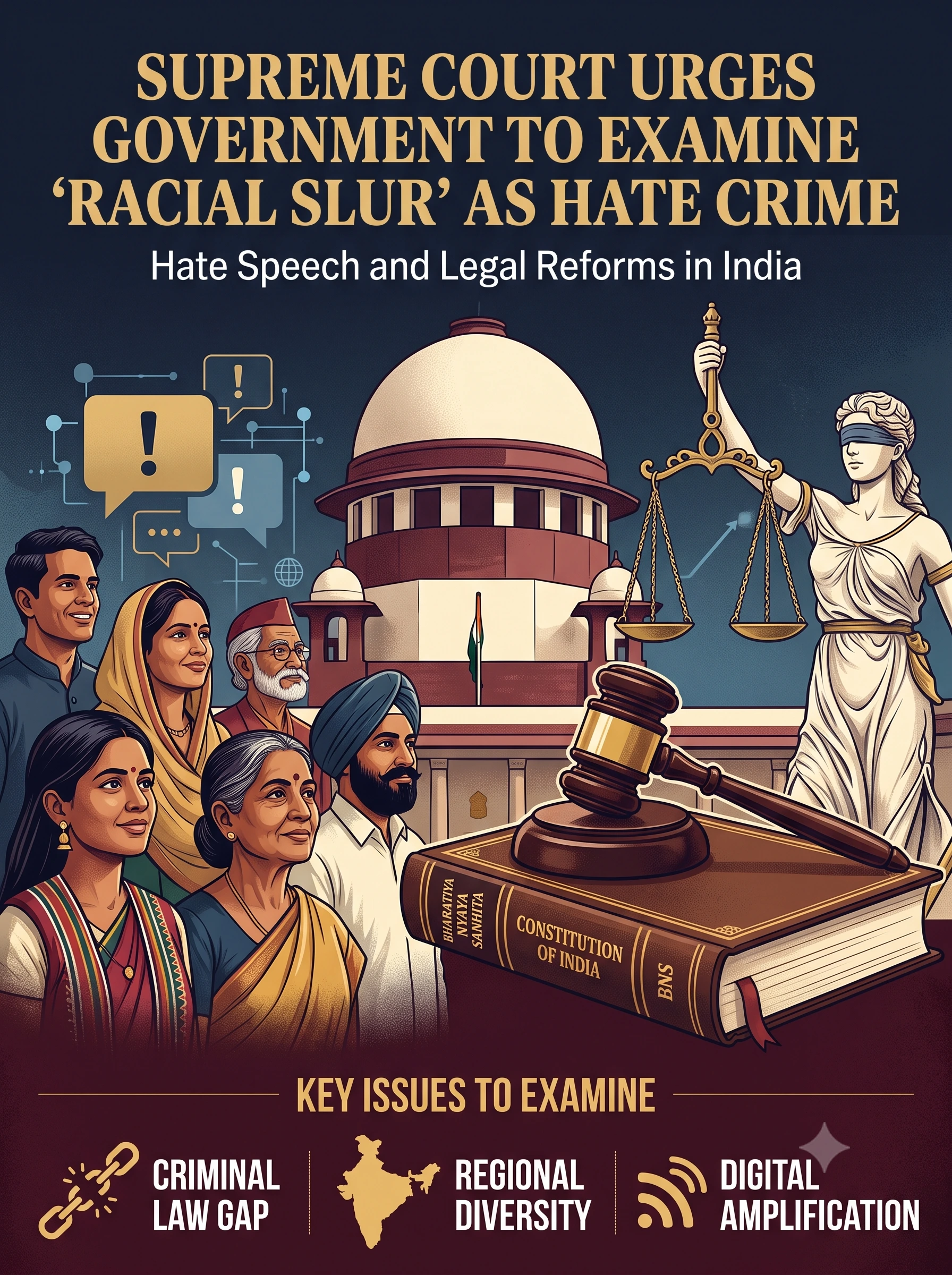 Supreme Court Urges Government to Examine 'Racial Slur' as Hate Crime