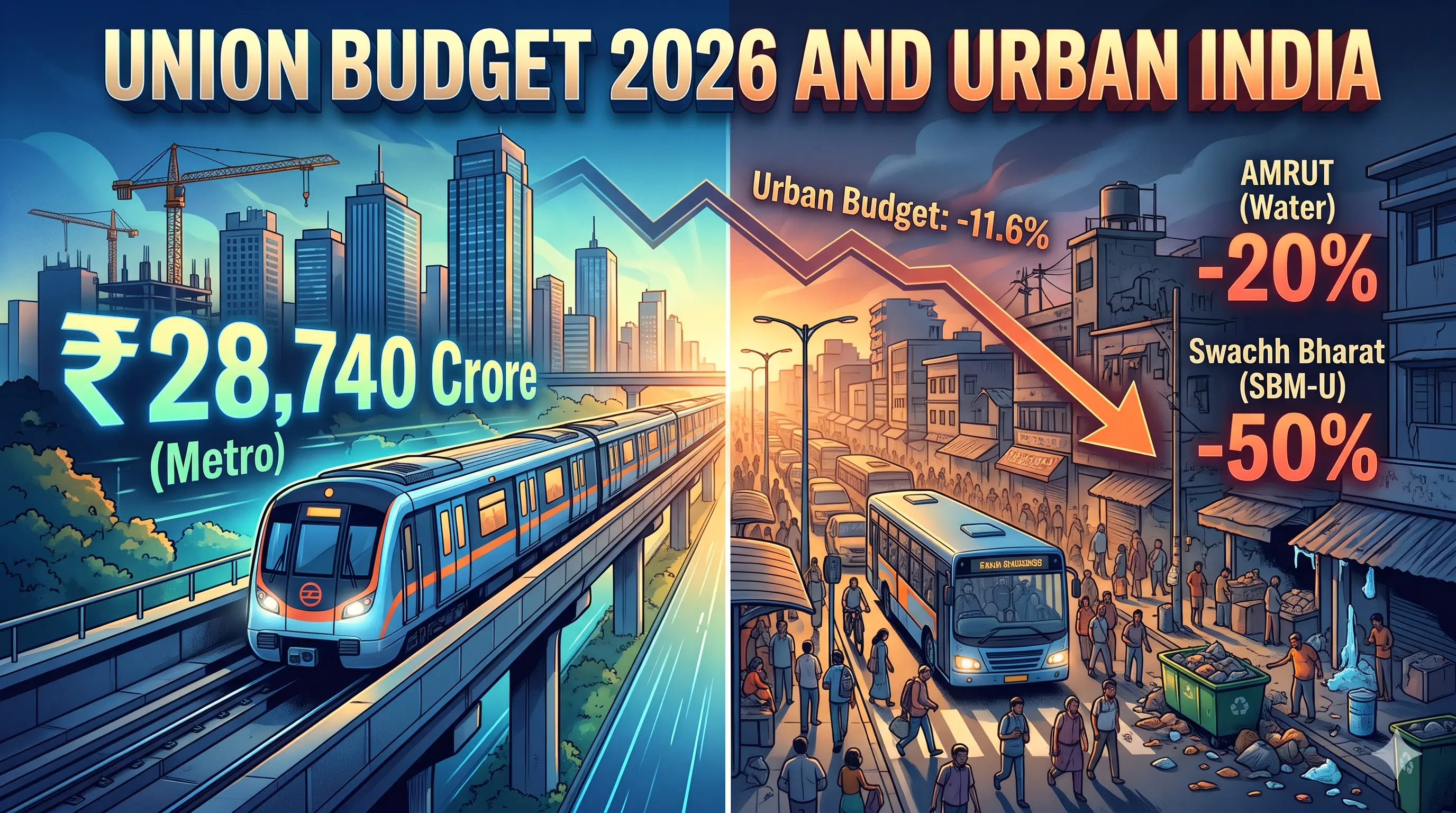 Union Budget 2026 and Urban India: Tightening Spending and Its Implications
