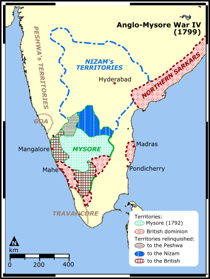 Anglo-Mysore Wars (1767–1799)