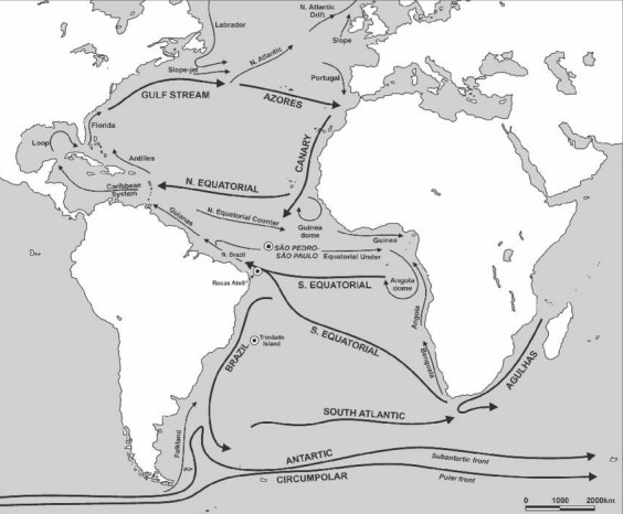 Atlantic Ocean Circulation (North Atlantic)