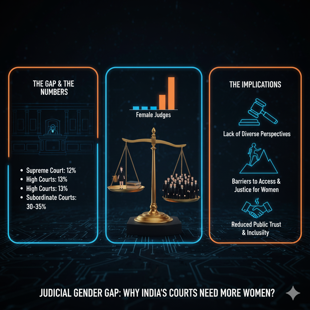 Judicial Gender Gap: Why India’s Courts Need More Women?