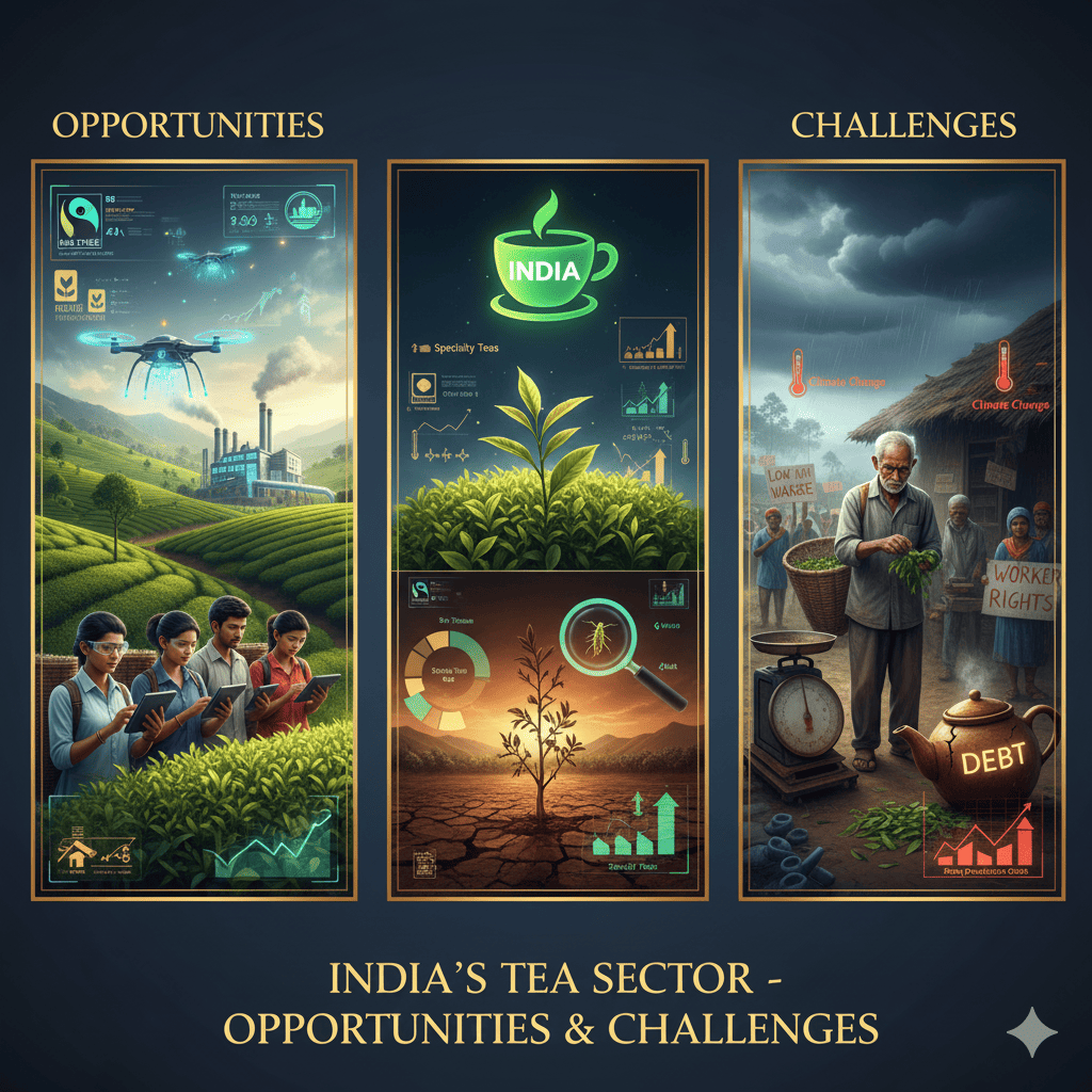 India’s Tea Sector - Opportunities & Challenges