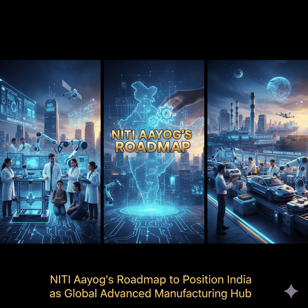 NITI Aayog’s Roadmap to Position India as a Global Advanced Manufacturing Hub