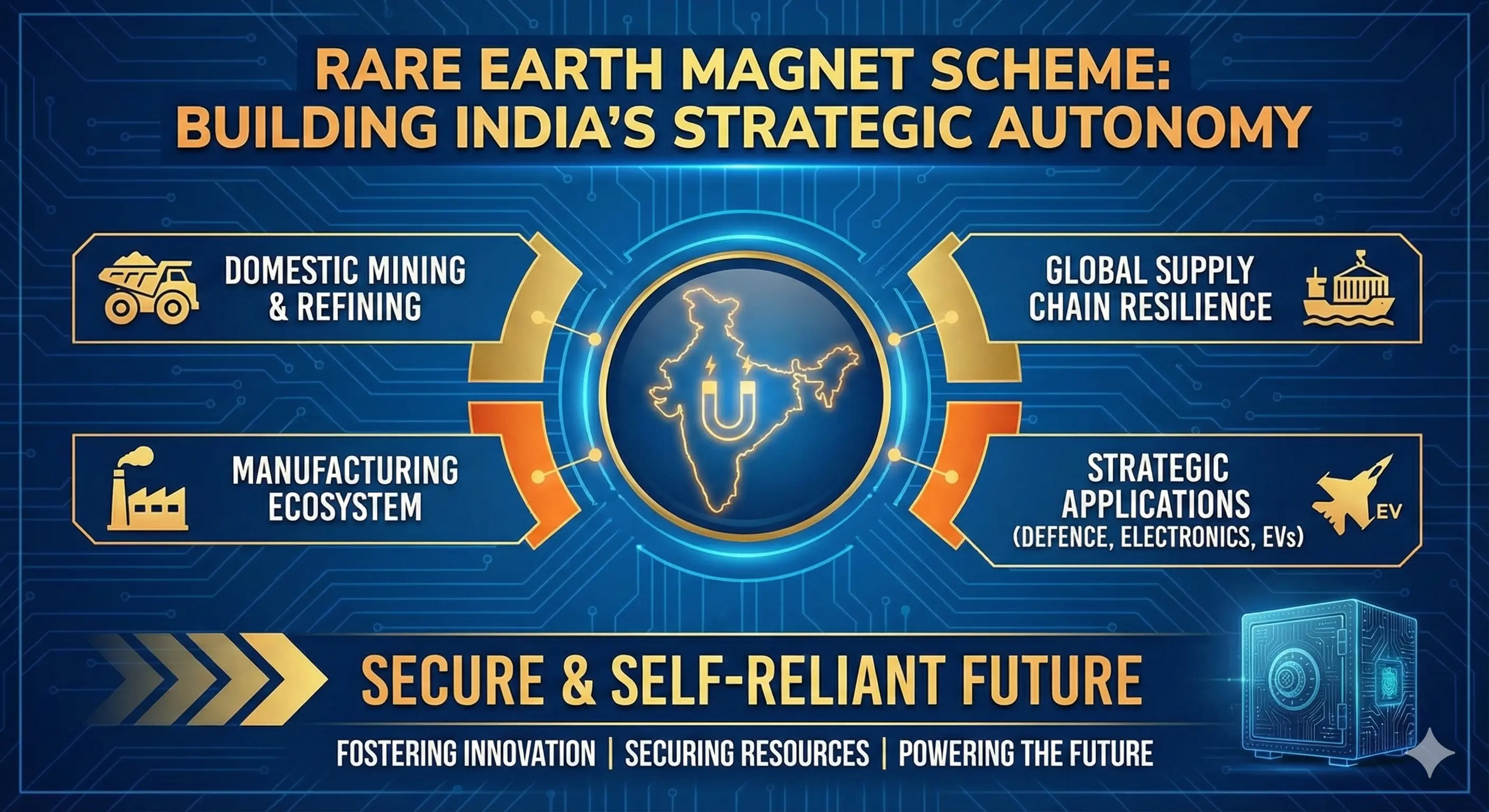 Rare Earth Magnet Scheme: Building India's Strategic Autonomy