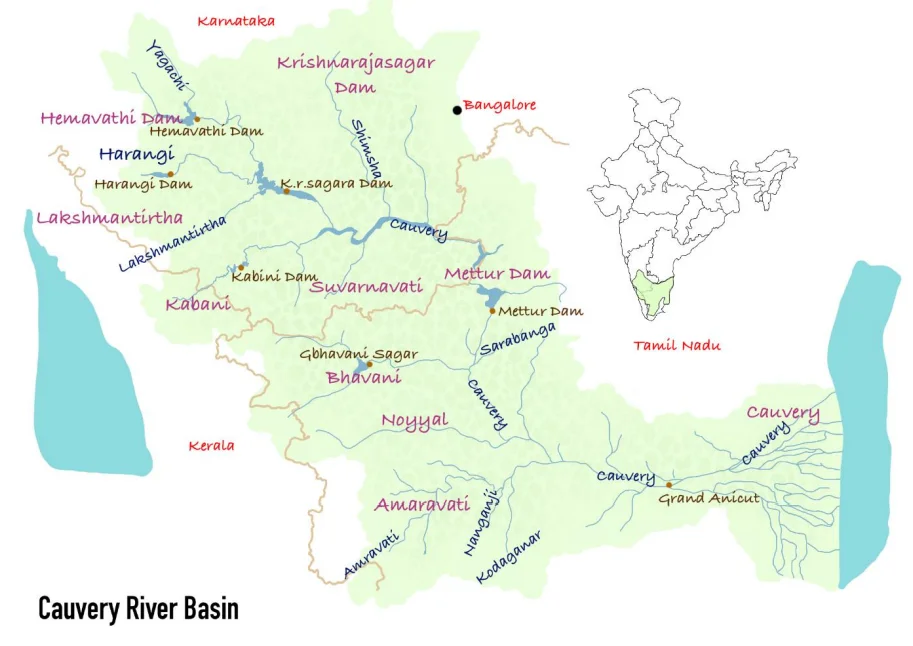 Cauvery River System (Ganga of the South)