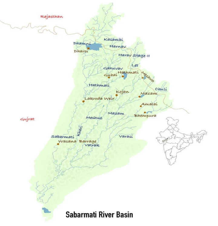 Sabarmati River System (The River of Gandhi)
