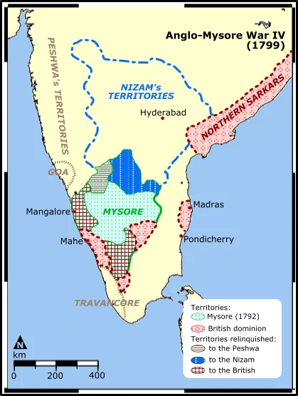 Anglo-Mysore Wars (1767–1799)